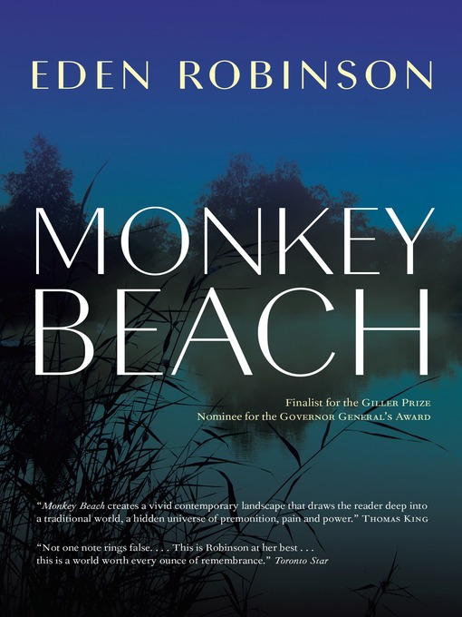 Title details for Monkey Beach by Eden Robinson - Wait list